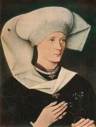 Hoferin sukuun kuuluvan naisen muotokuva, 1470, 1909