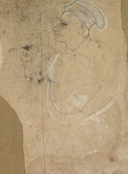Ikääntyvän miehen muotokuva, c. 1700.