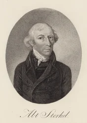 Pianisti ja säveltäjä Franz Xaver Sterkelin muotokuva 1750-1817, 1816.