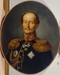 Kenraaliadjutantti Karl Karlovich Merderin muotokuva 1787-1834, 1820-luku