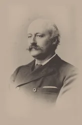 Muotokuva säveltäjästä Sir Charles Hubert Hastings Parrysta 1848-1918, 1891.