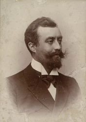 Muotokuva säveltäjästä ja urkurista Alfred Tofftista 1865-1931, 1898.
