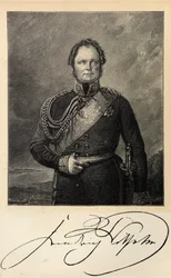 Preussin kuninkaan Frederick William IV:n muotokuva 1795-1861.