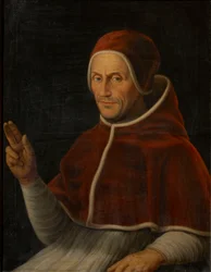 Paavi Adrian VI:n muotokuva 1459-1523, noin 1630.