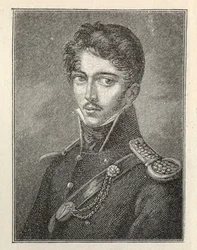 Muotokuva kirjailija Theodor Körner 1791-1813.