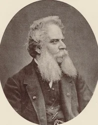 Säveltäjä Federico Riccin muotokuva 1809-1877 n. 1870.
