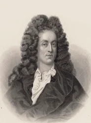 Säveltäjä Henry Purcellin muotokuva 1659-1695.