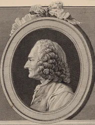 Muotokuva säveltäjä Jean-Philippe Rameausta 1683-1764.