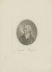 Muotokuva säveltäjä Joseph Haydnista 1732-1809, 1800-luku.