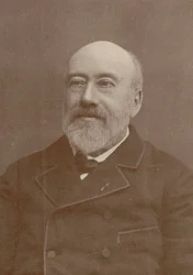 Muotokuva säveltäjästä ja chansonierista Gustave Nadaudista 1820-1893, 1880.
