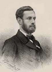 Urkurin ja säveltäjän Louis James Alfred Lefébure-Welyn muotokuva 1817-1869, 1855.