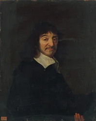 Filosofi René Descartesin muotokuva 1596-1650.