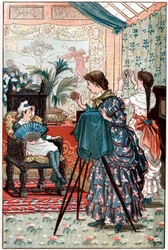 Muotokuvaus sopivana urana nuorelle naiselle, 1884