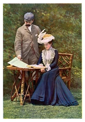 Muotokuva kolmessa värissä, 1901