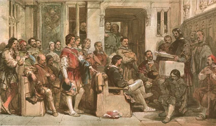 Rukoukset Barons Hallissa, 1900.
