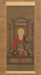 Pappi meditaatiossa, 1400-luku.