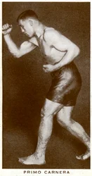 Primo Carnera, italialainen nyrkkeilijä, 1938