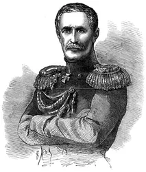 Prinssi Aleksanteri Sergejevitš Menšikov, Venäjän armeijan komentaja, 1853