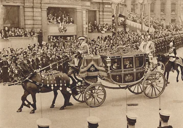 Prinsessa Elizabeth ja hänen serkkunsa Lord Lascelles prinsessa Royalin kanssa, 1937