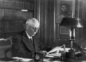 Professori Charles Laubry, ranskalainen kardiologi, 1940