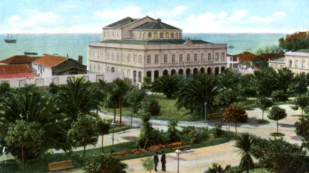Julkinen puutarha ja teatteri, Madeira, 1905
