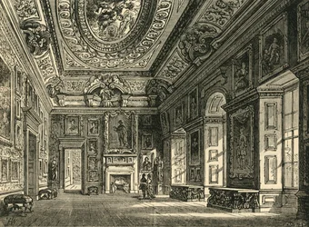 Queen Carolines Drawing Room, Kensington Palace, 1876.