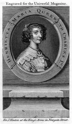 Kuningatar Henrietta Maria, Kaarle I:n kuningatar puoliso