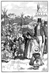 Kuningatar Victoria ja prinssi Albert juhlissa, Coburg, Saksa, 1840-luku, 1900