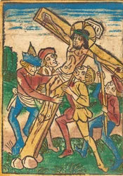 Ristin nostaminen, c. 1490.