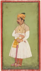 Raja Hari Sen of Mandi r. 1604-1623-37, c. 1650.