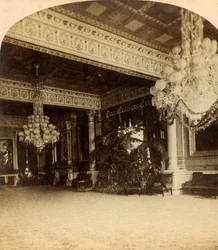 Vastaanottohuone, Valkoinen talo, Washington, c1900.