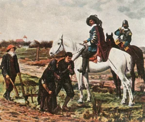 Rekrytoijat kolmikymmenvuotisen sodan aikana, 1618-1648, 1936.