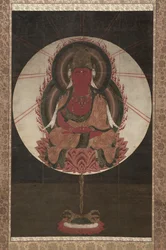 Punainen Amida, 1300-luku.