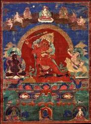 Punainen Yamari Falancade B Virupa & Dombi Heruka