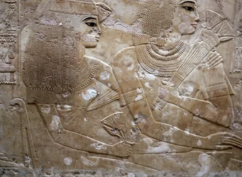 Reliefi Ramose-haudasta, Luxor, Egypti, 1300-luvulla eaa