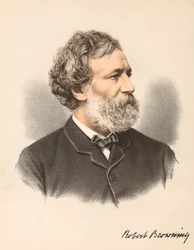 Robert Browning, englantilainen runoilija ja näytelmäkirjailija, 1880