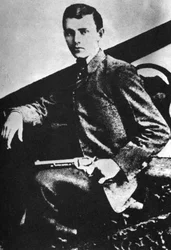 Robert Ford, lainsuojattoman Jesse Jamesin surmaaja, n. 1880-luku 1954