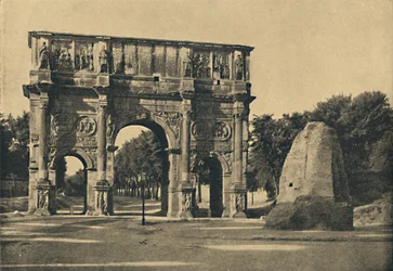 Roma - Konstantinuksen kaari 315 AD, 1910