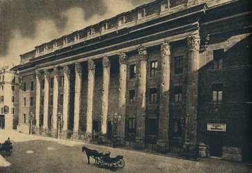 Rooma - Piazza di Pietra, 1910