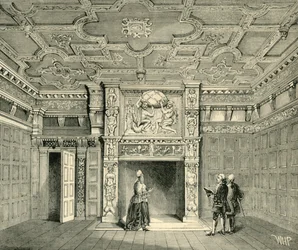 Huone Sir Paul Pindars Housessa, v. 1872.