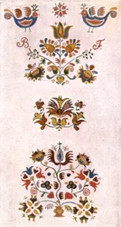 Huonemaalaus, Määri, Tšekkoslovakia, 1928.