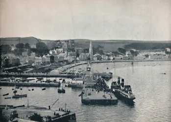 Rothesay - Laskeutumislava ja esplanadi, 1895