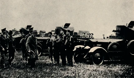 Kuninkaallinen panssarivaunurykmentti Saksassa, 1918, 1945.
