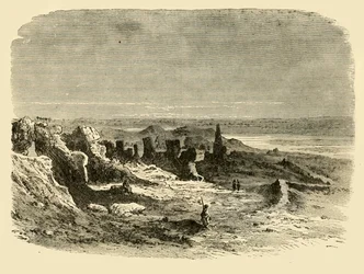 Saisin rauniot, 1890.