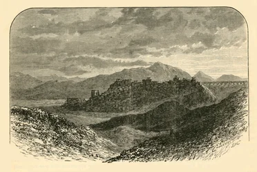 Theban rauniot, 1890.