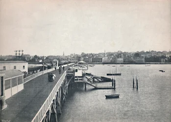 Ryde - Näkymä laiturilta, 1895