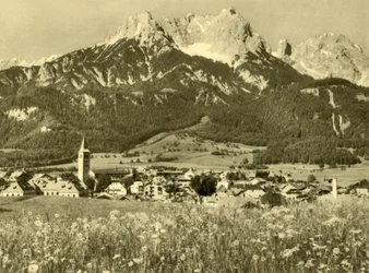 Saalfelden am Steinernen Meer, Itävalta, 1935.