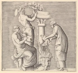 Sacrifice of a Swan, julkaistu n. 1599-1622.