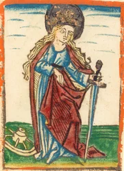 Pyhä Katariina, n. 1480.
