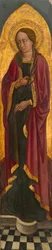Pyhä Giustina Padovalainen augustinolaiselta alttaritaululta, 145075.